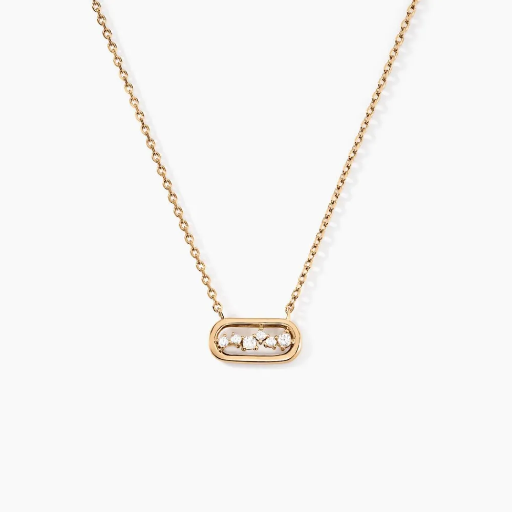 Collier Infinitude Plaqué Or Doré Oxyde De Zirconium|Marc Orian Discount
