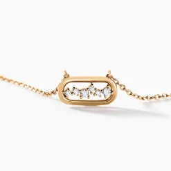 Collier Infinitude Plaqué Or Doré Oxyde De Zirconium|Marc Orian Discount