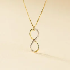 Collier Infino Or Jaune Diamant|Marc Orian Online