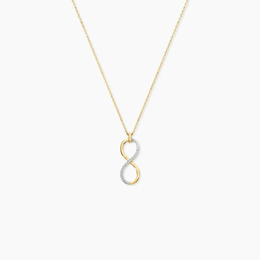 Collier Infino Or Jaune Diamant|Marc Orian Online