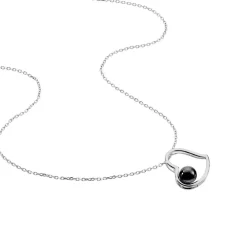 Collier Isalyne Argent Blanc Céramique|Marc Orian Hot