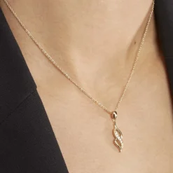 Collier Ishaae Plaqué Or Jaune Oxyde De Zirconium|Marc Orian Best