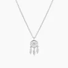 Collier Islene Argent Blanc Oxyde De Zirconium