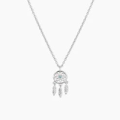 Collier Islene Argent Blanc Oxyde De Zirconium