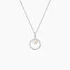 Collier Ivana Argent Blanc Perle De Culture