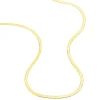 Collier Ivria Maille Heringbone Or Jaune