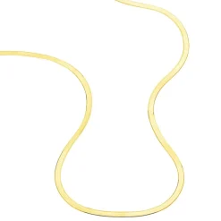 Collier Ivria Maille Heringbone Or Jaune