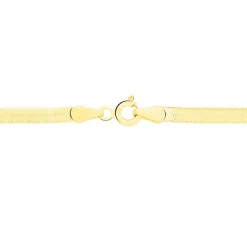 Collier Ivria Maille Heringbone Or Jaune