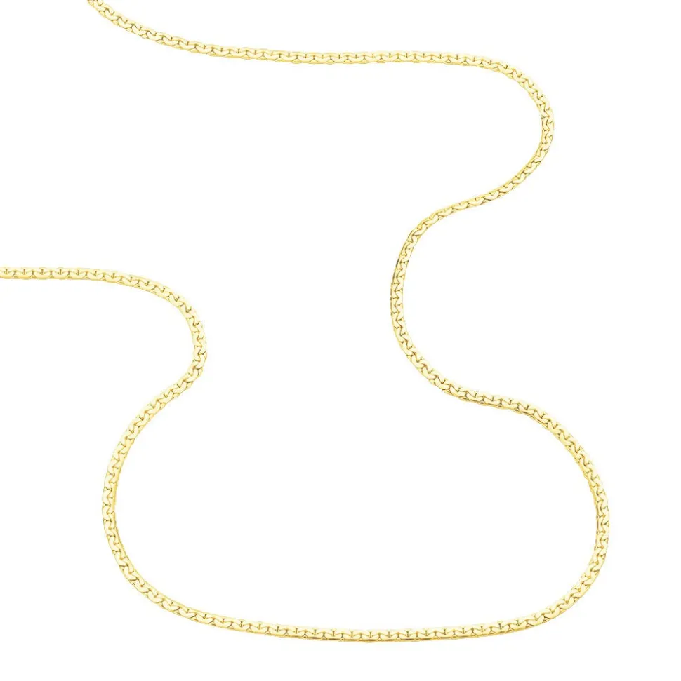 Collier Ivy Maille Haricot Or Jaune