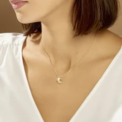 Collier Iwaki Plaqué Or Jaune Oxyde De Zirconium|Marc Orian Clearance
