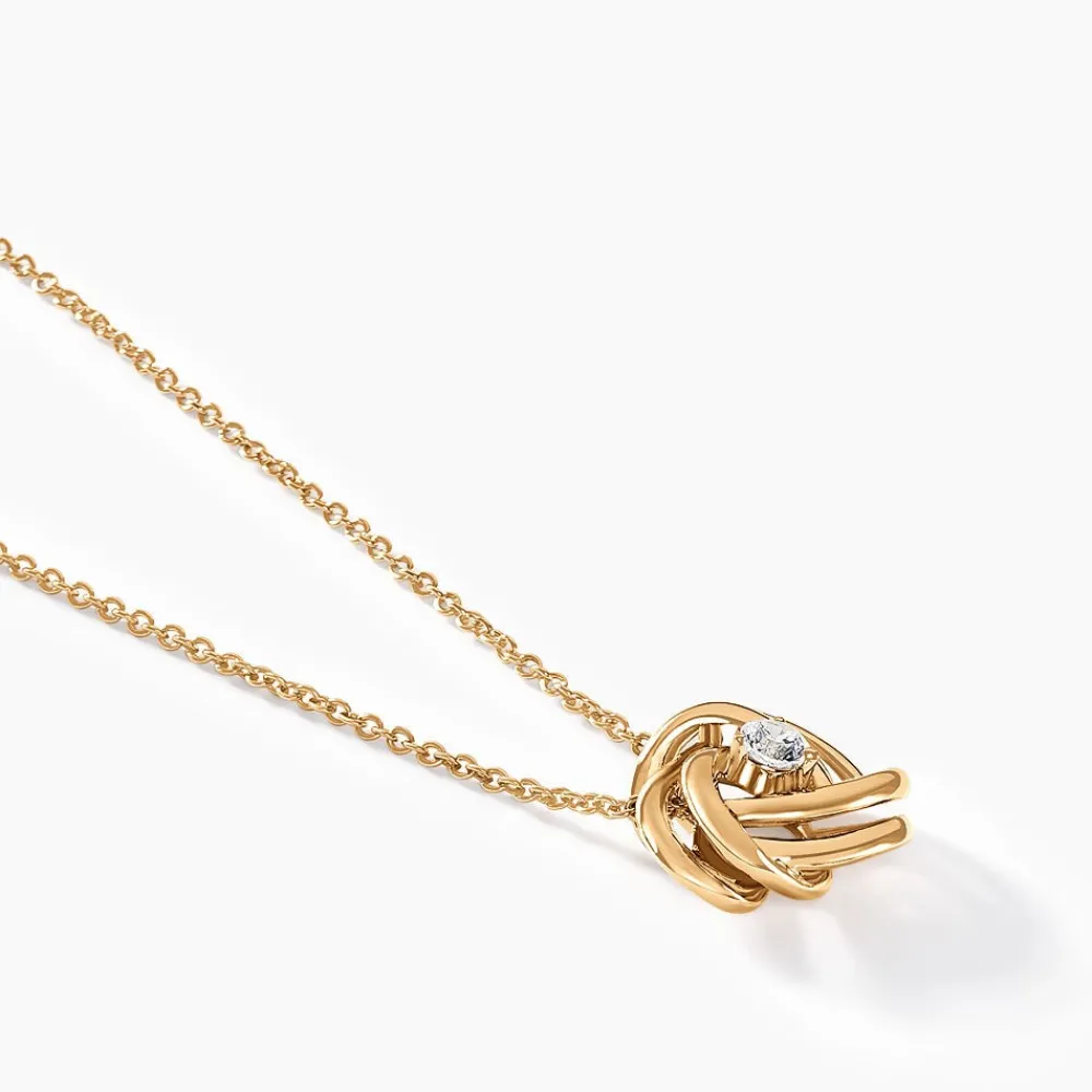 Collier Iwaki Plaqué Or Jaune Oxyde De Zirconium|Marc Orian Clearance