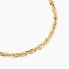 Collier Izar Torsadee Or Jaune
