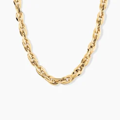 Collier Izar Torsadee Or Jaune