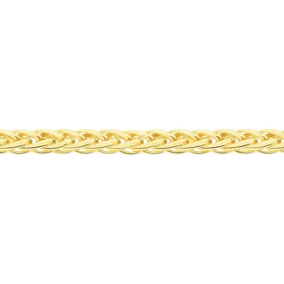 Collier Jany Or Jaune Maille Palmier