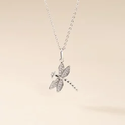 Collier Jengen Argent Oxydes De Zirconium