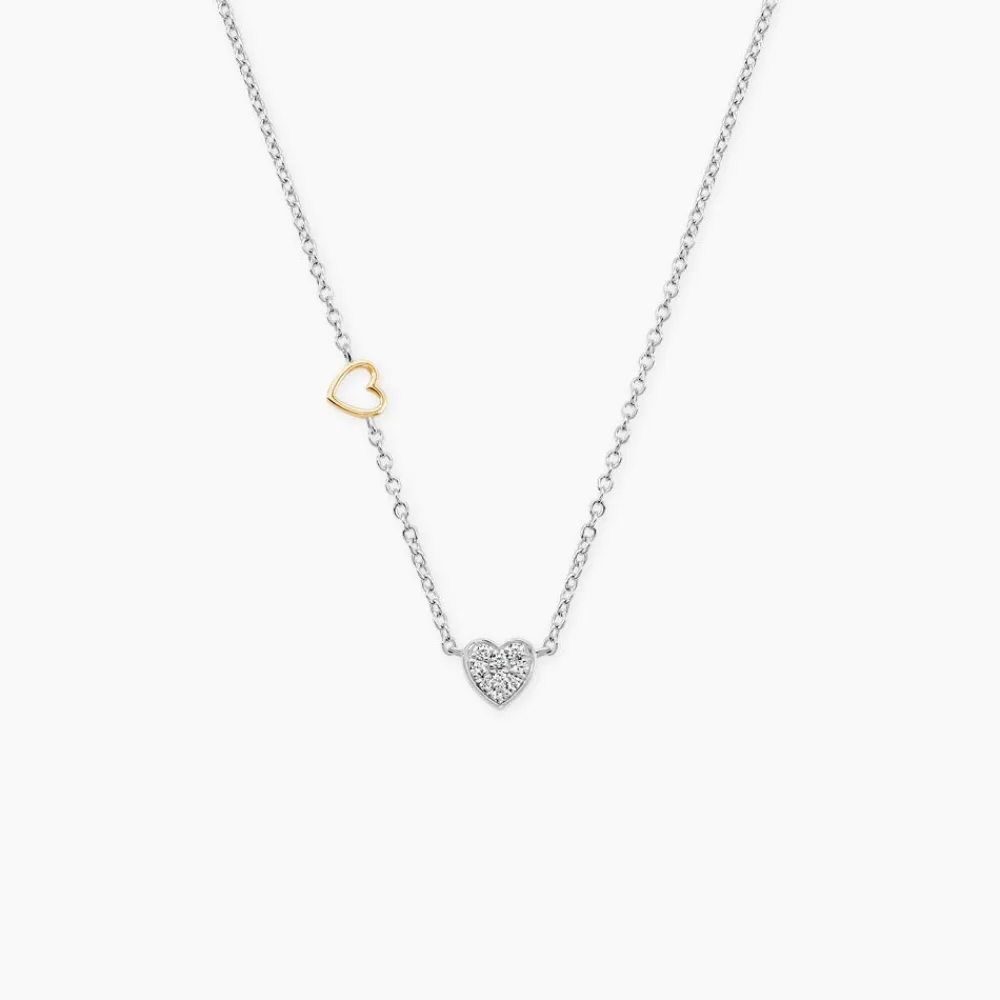 Collier Joia Or Jaune Argent Blanc Oxyde De Zirconium|Marc Orian Sale