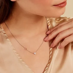 Collier Joia Or Jaune Argent Blanc Oxyde De Zirconium|Marc Orian Sale