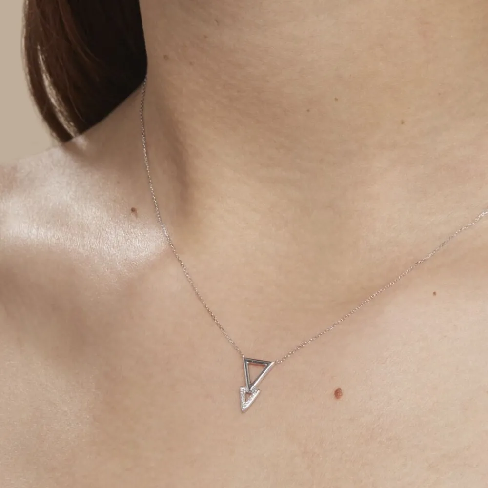 Collier Joy Or Blanc Diamant|Marc Orian Sale