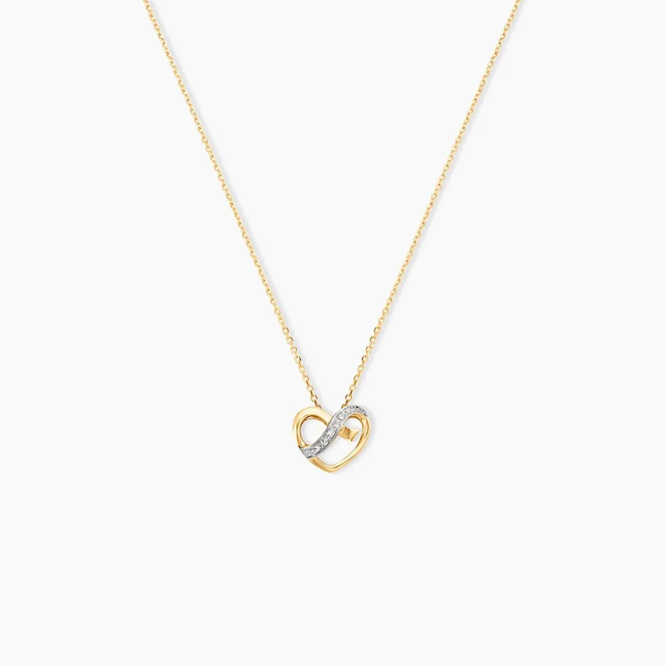 Collier Juliane Or Jaune Diamant