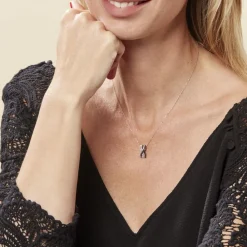 Collier Julianne Or Blanc Diamant|Marc Orian Online