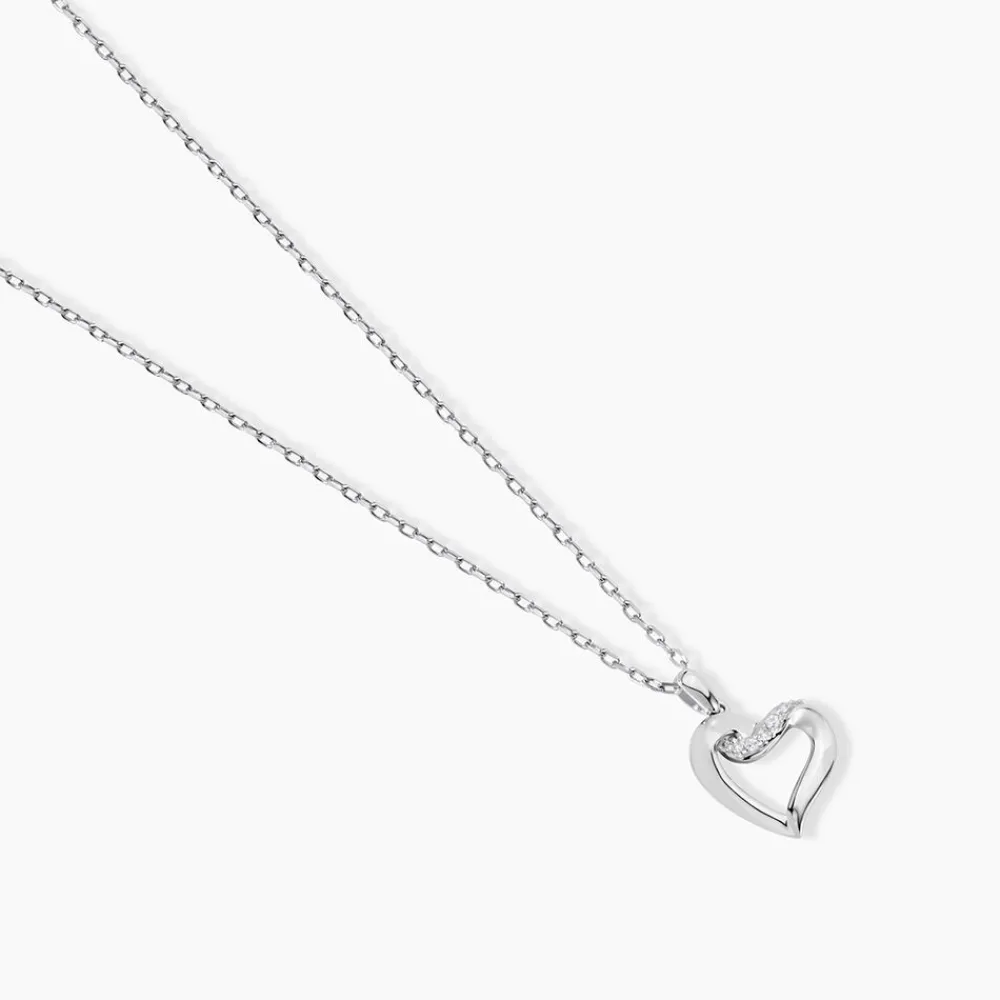 Collier Kaina Or Blanc Diamant|Marc Orian