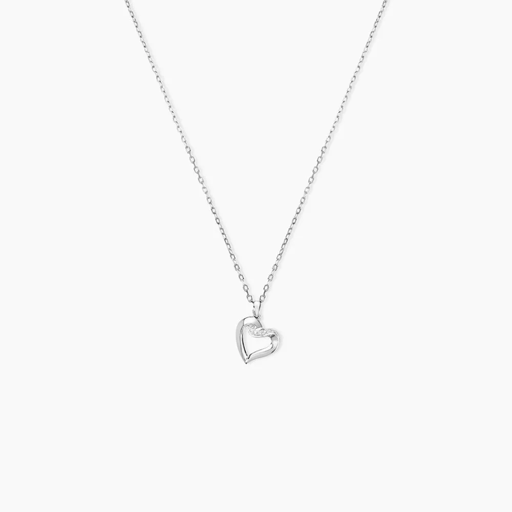 Collier Kaina Or Blanc Diamant|Marc Orian