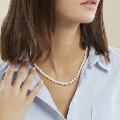 Collier Kanwal Or Jaune Perle De Culture|Marc Orian Online