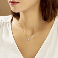 Collier Kariane Argent Blanc Oxyde De Zirconium|Marc Orian