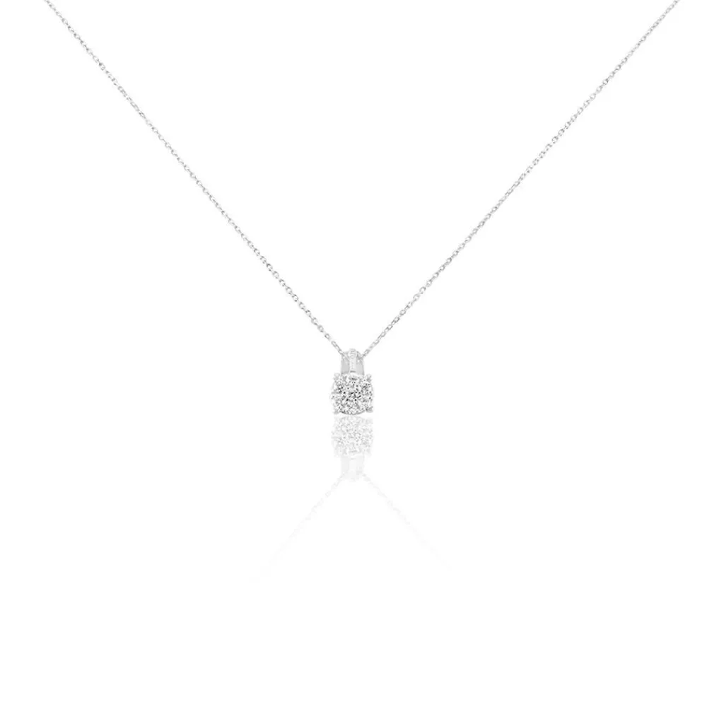 Collier Kate Or Blanc Diamant Synthétique|Marc Orian