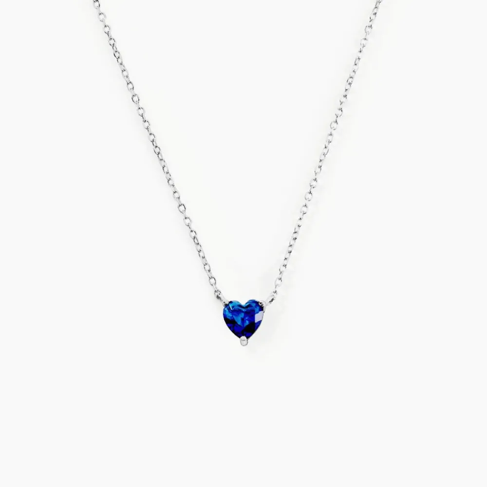 Collier Kelvyn Argent Blanc Oxyde|Marc Orian Outlet