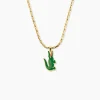 Collier Lacoste Arthor Acier Jaune|LACOSTE BIJOUX Best