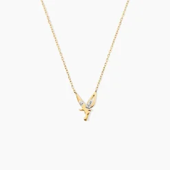 Collier Lashonda Or Jaune Diamant