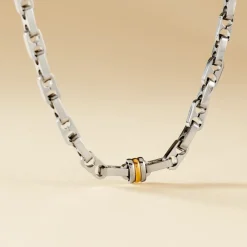 Collier Laura-lyneae Or Acier Bicolore|JOURDAN Discount