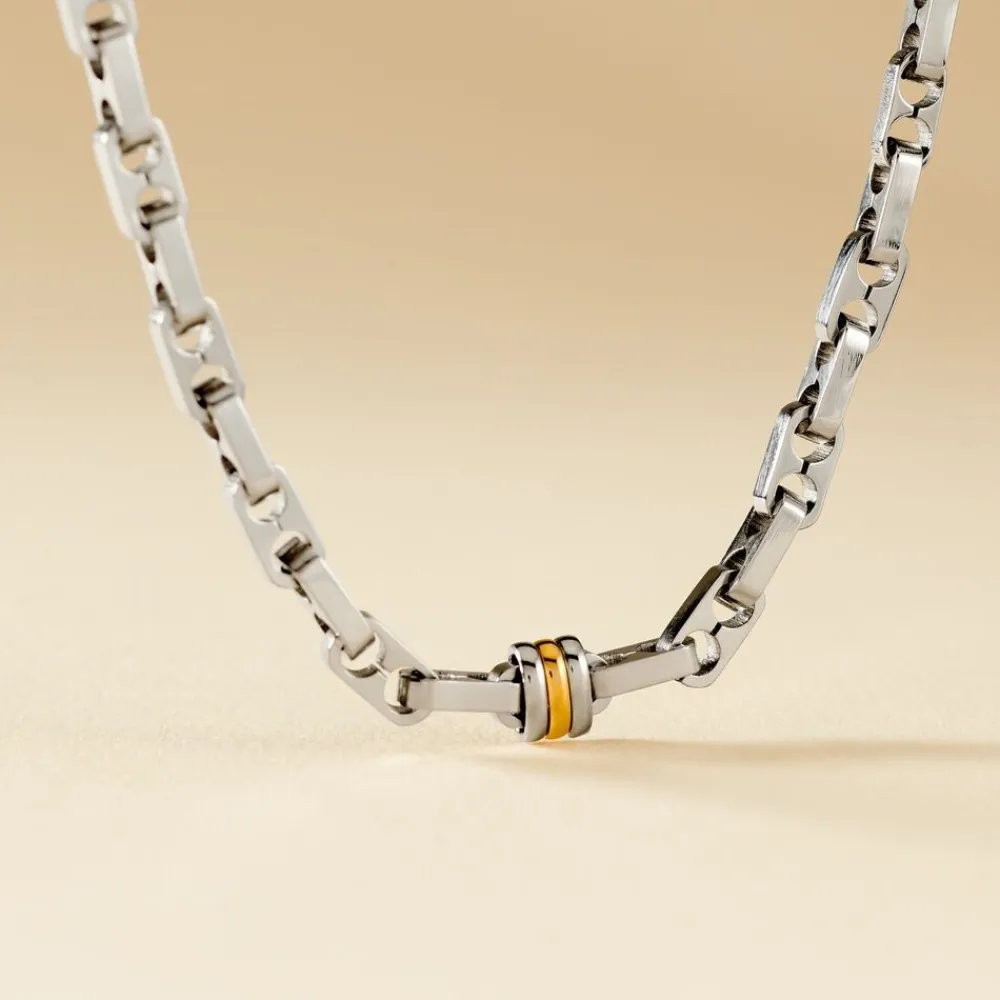 Collier Laura-lyneae Or Acier Bicolore|JOURDAN Discount