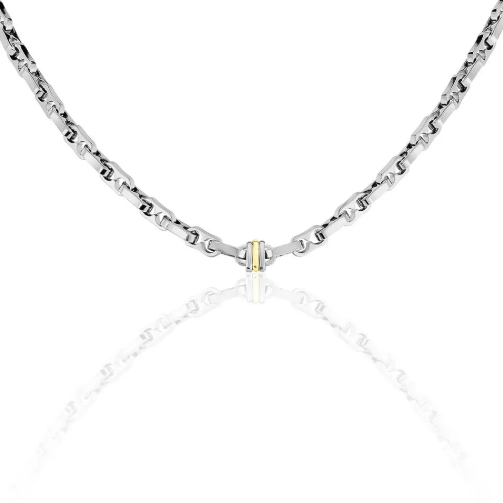 Collier Laura-lyneae Or Acier Bicolore|JOURDAN Discount