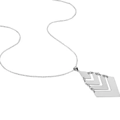 Collier Laure Acier Blanc|Marc Orian Hot