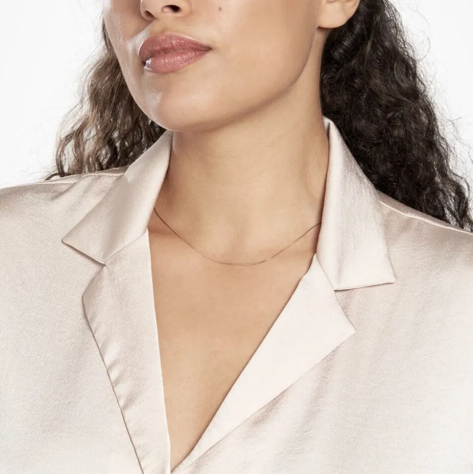 Collier Lillibet Argent Rose