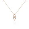 Collier Lisa Or Rose Diamant|Marc Orian New
