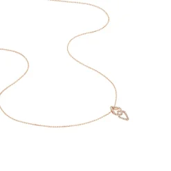 Collier Lisa Or Rose Diamant|Marc Orian New