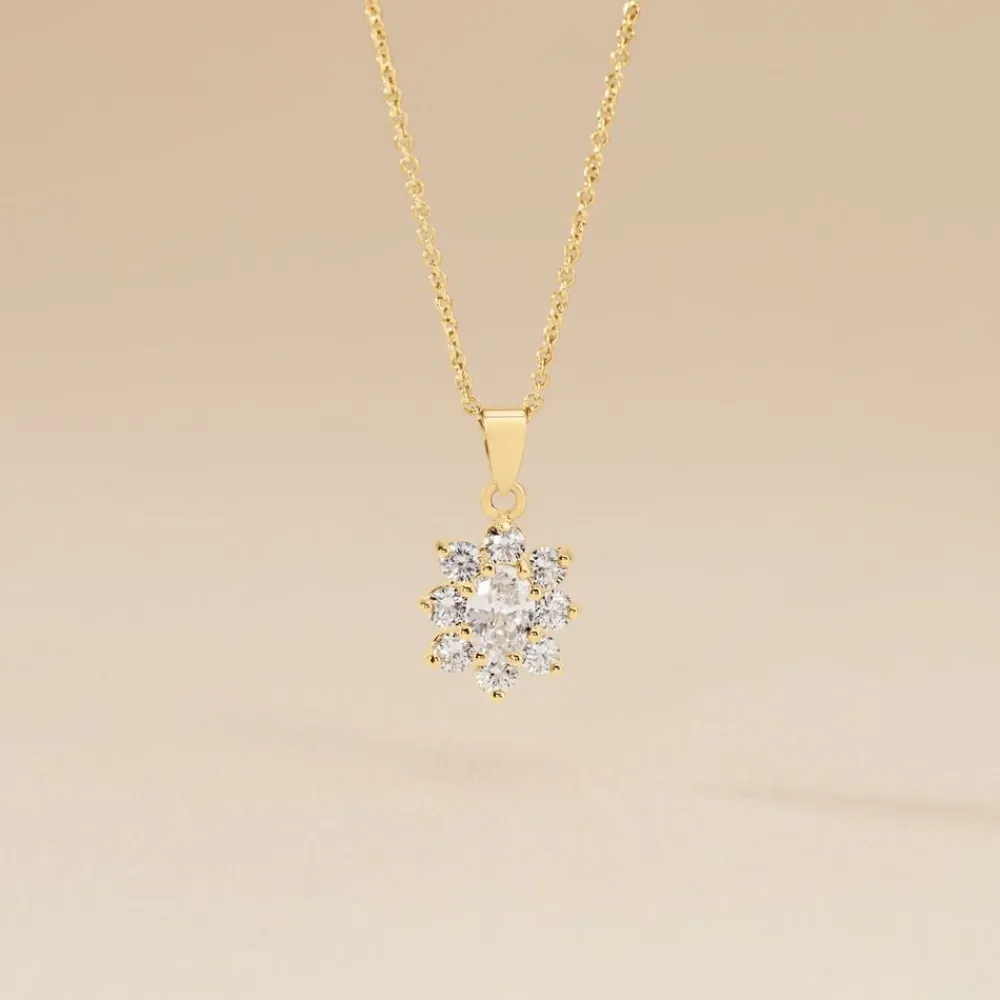 Collier Lisea Plaqué Or Oxydes De Zirconium|Marc Orian Hot