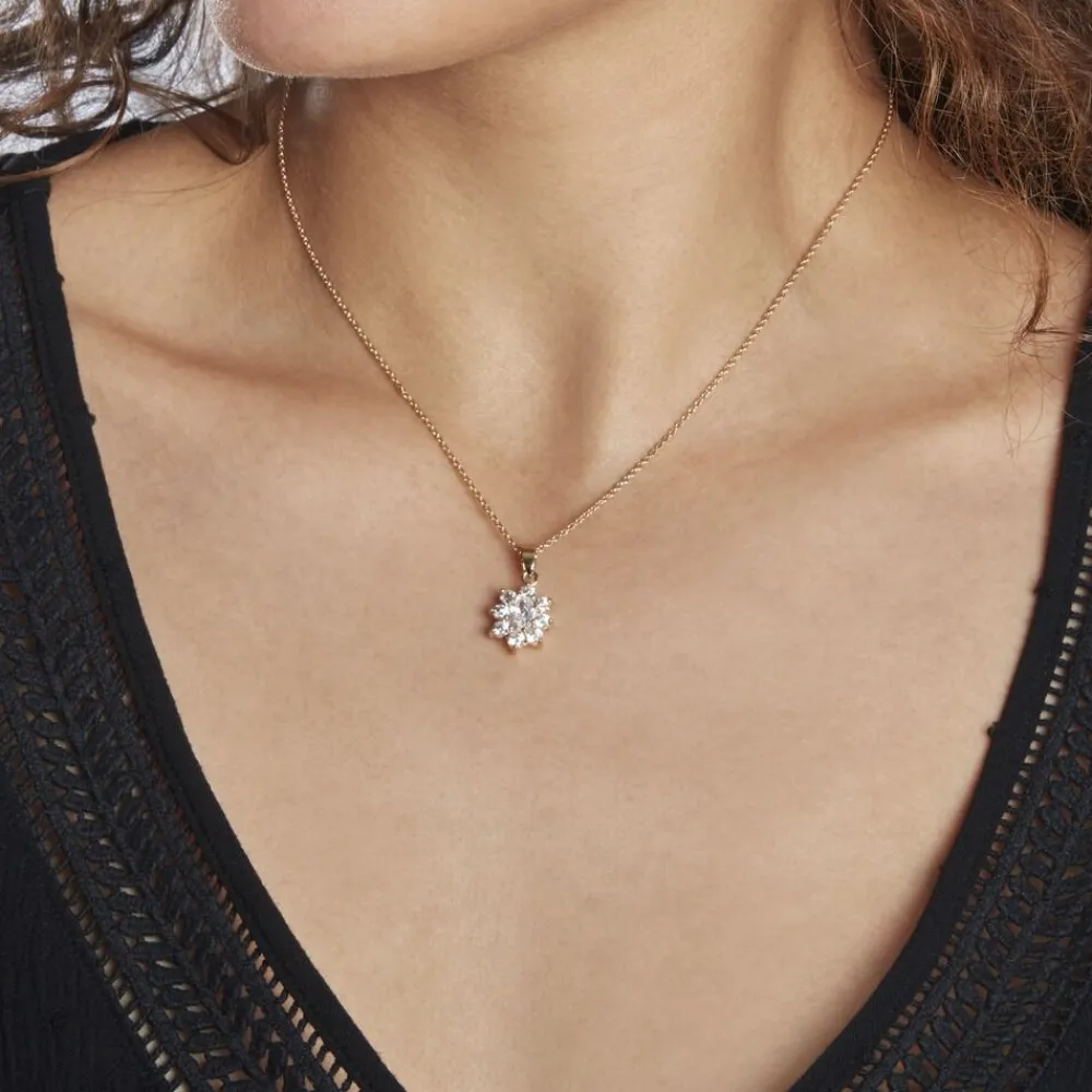 Collier Lisea Plaqué Or Oxydes De Zirconium|Marc Orian Hot