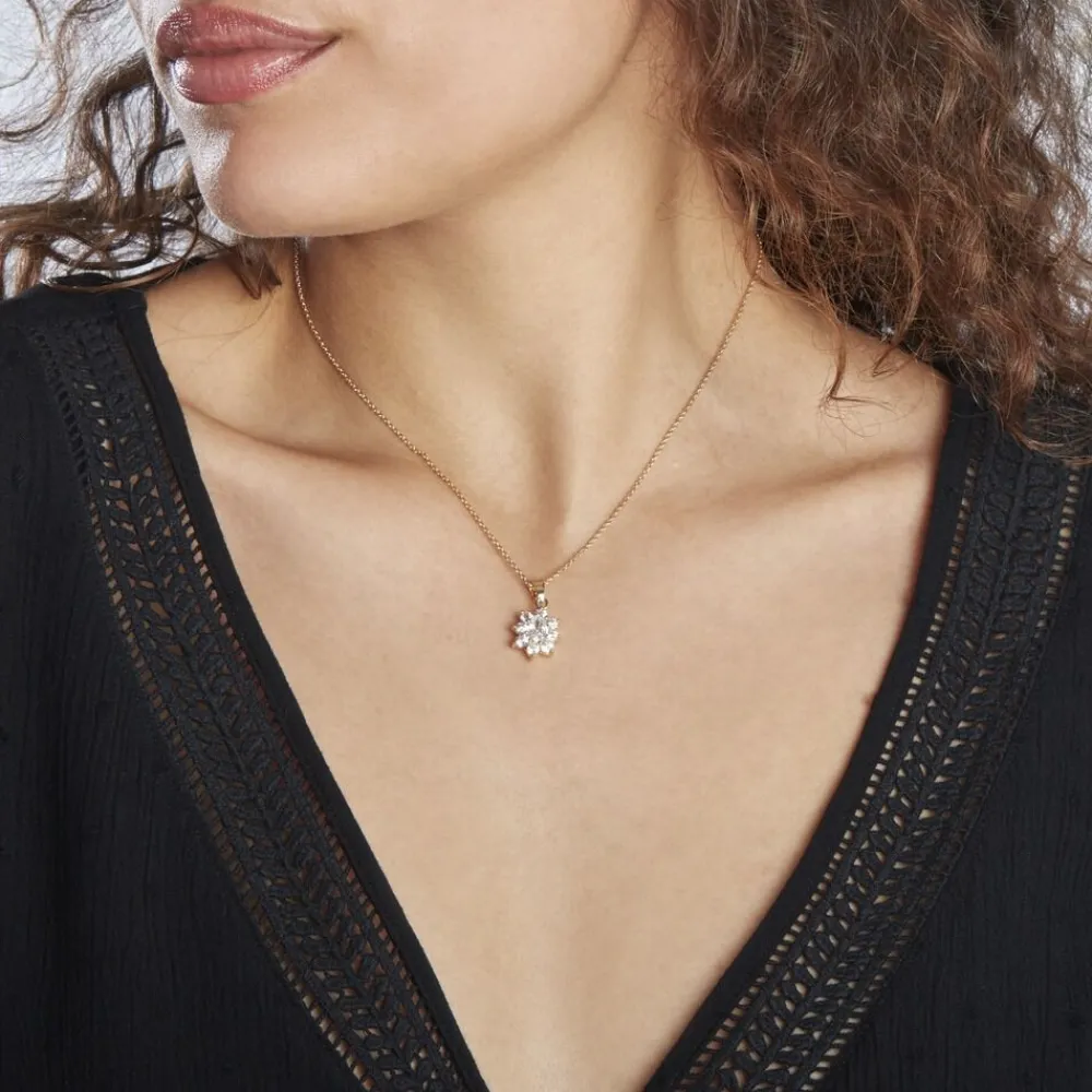 Collier Lisea Plaqué Or Oxydes De Zirconium|Marc Orian Hot