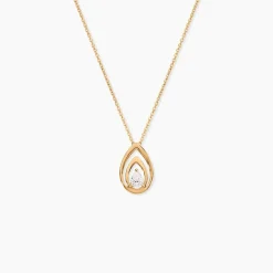 Collier Loetitia Plaqué Or Jaune Oxyde De Zirconium|Marc Orian Best