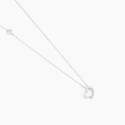 Collier Louise Or Blanc Diamant