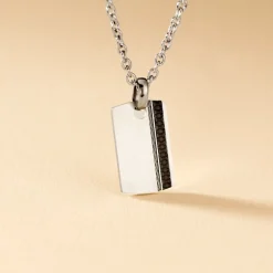 Collier Lovaina Acier Blanc|JOURDAN Outlet