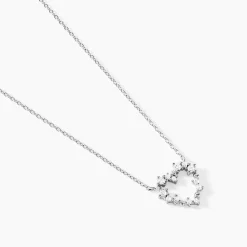 Collier Lovella Argent Blanc Oxyde De Zirconium