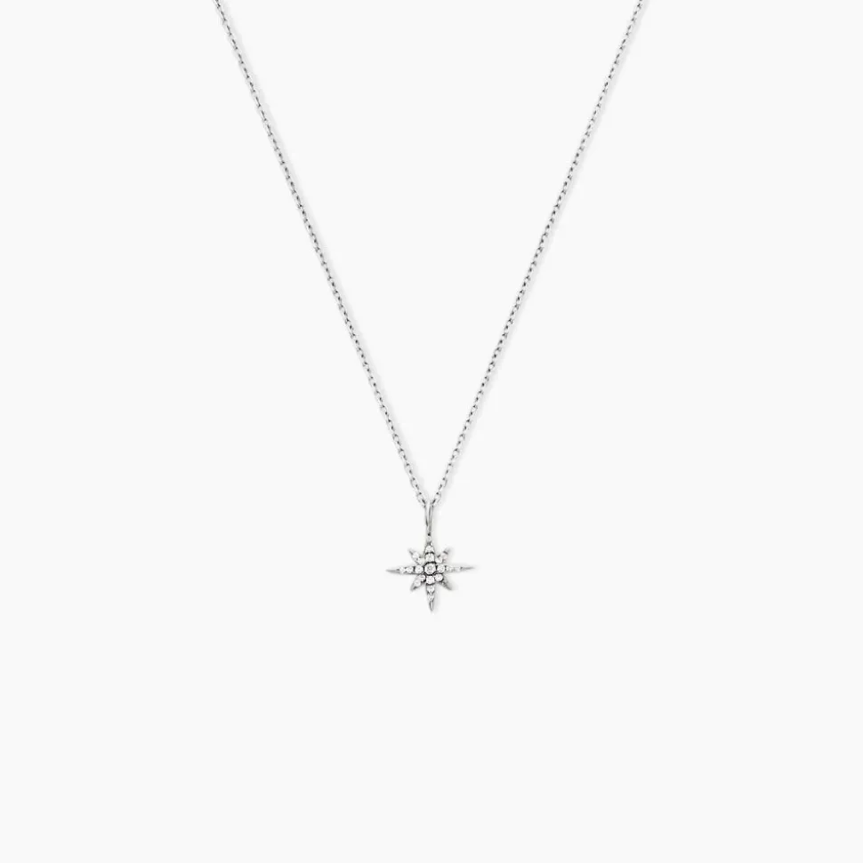 Collier Lysianne Argent Blanc Oxyde De Zirconium