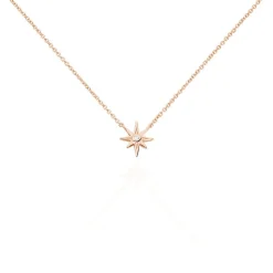 Collier Maelya Argent Rose Oxyde De Zirconium
