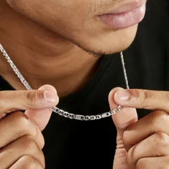 Collier Maille Teo Argent Blanc|Marc Orian Best