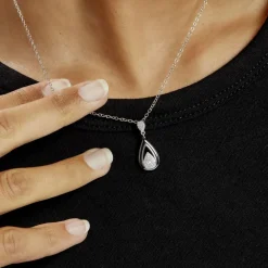 Collier Marina Cera Argent Blanc Céramique Et Oxyde De Zirconium|Marc Orian Best